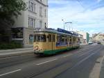 Tw 44 am 24.8.10 in der Stra�e der Jugend  

