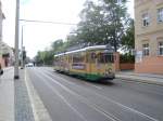 Tw 44 am 24.8.10 in der Stra�e der Jugend .