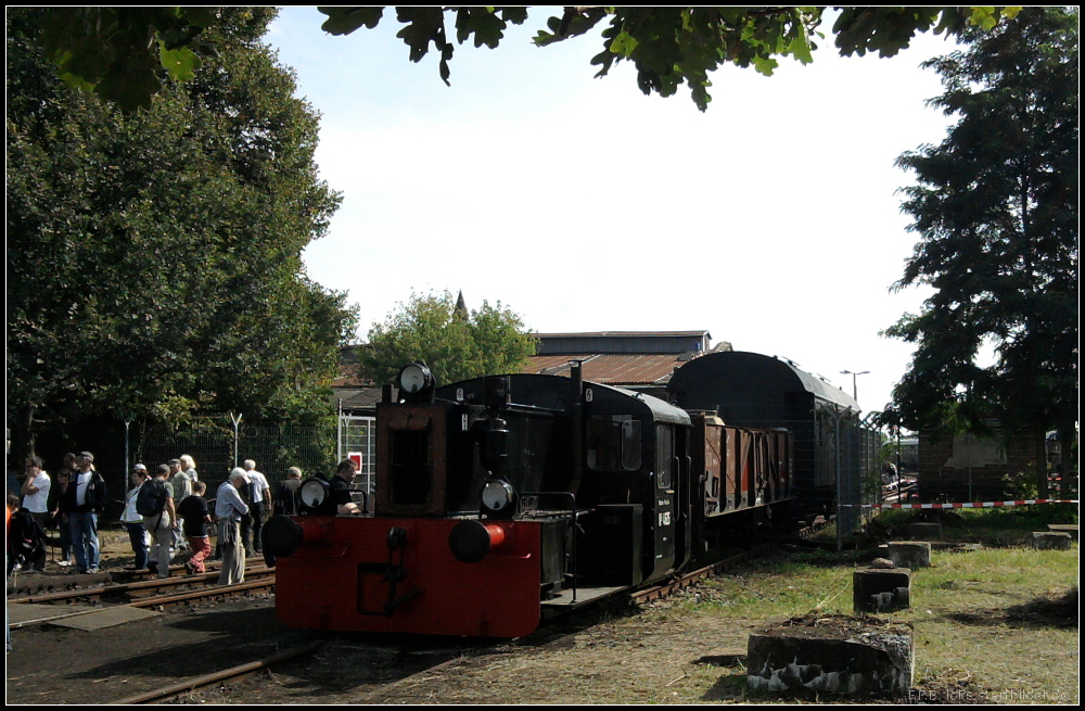 Beim 5. Berliner Eisenbahnfest stand auch die kleine K� 4625 f�r die Besucher zug�nglich abgestellt (gesehen Berlin Bw Sch�neweide 09.09.2012)
