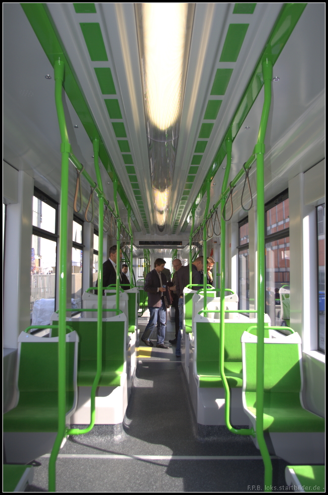 Inneneinrichtung der Astra Imperio aus Rum�nien auf der InnoTrans 2012