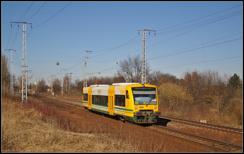ODEG VT 650.62 / 650 062 als RB36 am 05.03.2013 nach Frankfurt (Oder) in der Berliner Wuhlheide