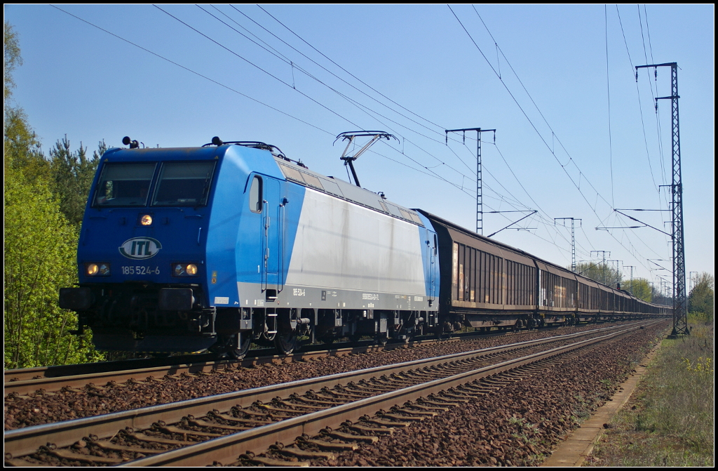 ITL 185 524-6 mit Habiins in Berlin Wuhlheide, 23.04.2015