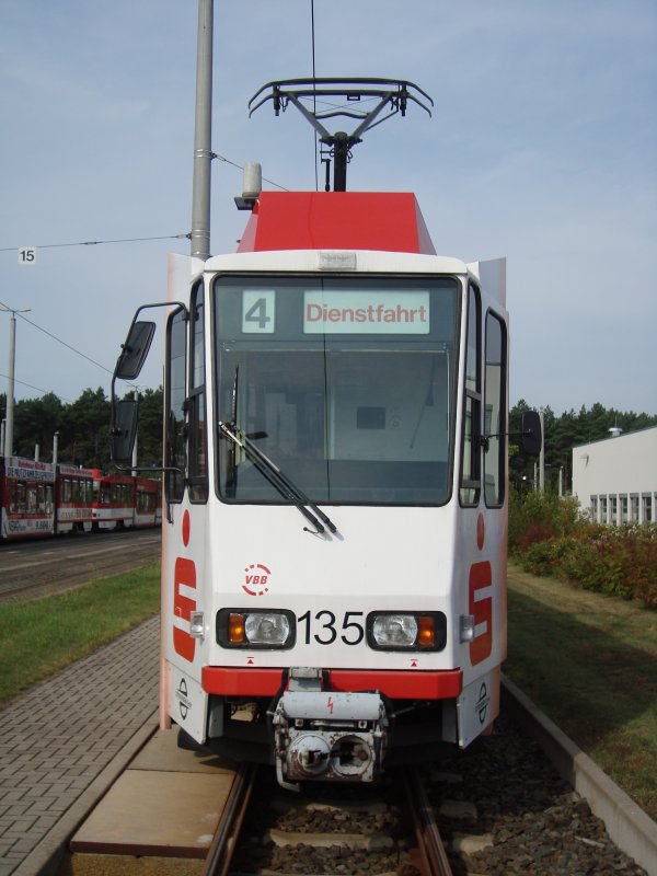 Front vom Tw 135 .