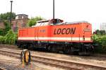 LOCON 202 in der Mittwochsruhe (NVR-Nummer 98 80 3201 222-7 D-LOCON, Berlin N�ldnerplatz, 03.06.2009).