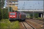 DB Regio 143 065-1 kommt zum Endhalt mit der RB14 aus Nauen am 23.07.2012 nach Berlin Sch�nefeld Flughafen