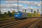 ITL 185 522 solo am 29.09.2013 in Berlin Sch�nefeld Flughafen
