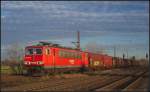 DB Schenker 155 266-0 bei tiefstehender Novembersonne am 25.11.2011 in Nuthetal-Saarmund    Update: 23.07.2012 in Rostock-Seehafen z; 10/2012 wegen Bedarf reaktiviert; Verschrottet in Opladen am