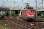 DB 110 231-8 solo unterwegs - Ein spezieller Gru� an den Tf! (DB Regio Oberbayern, gesichtet Berlin Sch�nefeld 22.08.2009 - Update: In Dortmund Bbf 24.09.2010 z, Verschrottet Bender 18.01.2011)