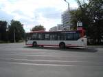 Bus 245 an der Stadthalle .
