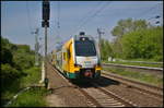 ODEG ET 445.105 / 445 105-0 fuhr am 21.05.2017 auf Dienstfahrt durch den Bahnhof Berlin-Hohensch�nhausen