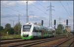 Wieder nach Hause gehts f�r VT 201 / 615 201 der Erfurter Bahn.