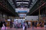 Blick in die Halle 1 (Schiebeb�hnengrube).