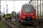 Im Hennigsdorfer Bombardierwerk werden heute Triebz�ge gebaut.