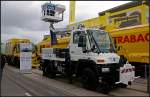 Auch f�r den Einsatz als Servicefahrzeug f�r Stra�enbahnen ist der Unimog U400 ausr�stbar (INNOTRANS 2010 berlin 21.09.2010)