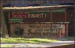 Gegens�tze auf W�nden und Brettern (gesehen Bw-Fest Lutherstadt Wittenberg 10.10.2010)