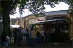 5. Berliner Eisenbahnfest: Durst l�schen (gesehen Berlin Bw Sch�neweide 09.09.2012)