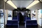 Inneneinrichtung des SSB 3501 vom Typ Tango der Stuttgarter Stra�enbahnen AG auf der InnoTrans 2012