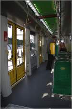 Inneneinrichtung des Solaris Tramino f�r MPK Poznan.