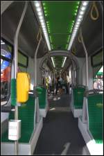 Inneneinrichtung des Solaris Tramino f�r MPK Poznan.