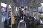 Inneneinrichtung der Bombardier Flexity Classic f�r MPK Krakow in Polen auf der InnoTrans 2012 in Berlin.