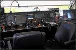 F�hrerstand des ETCS-Zug EM 202 von Infrabel auf der InnoTrans 2012