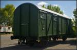 Unbekannter Wagen / Unknown Wagon in Magdeburg Neustadt, 10.05.2015    Als Austellungswagen für die Kettendampfer Magdeburg e.V.