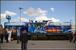 InnoTrans 2016 in Berlin: Die neue komplett emissionsfreie Rangierlokomotive der ÖBB.
