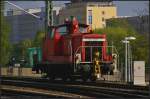 DB Schenker 362 388-1 im allt�glichen Rangierbetrieb am 12.04.2014 in Dresden Hauptbahnhof