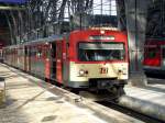 TSB VT2E in den alten Farben der ehemaligen Frankfurt-K�nigsteiner Eisenbahn nach K�nigstein/Ts. (Frankfurt/Main, 2006)