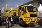 Die Schienenfr�smaschine SF02 W-FS des Herstellers LINSINGER aus �sterreich auf der InnoTrans 2012 in Berlin