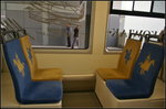 InnoTrans 2016 in Berlin: 4er-Sitzgruppe in der neuen Tram Bauart Pesa 2014N f�r MPK Krakowie.