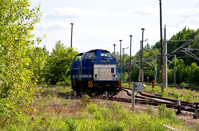 V100-SP-004 / 202 690 mit V100-SP-002 (Königs Wusterhausen, 14.05.2009).